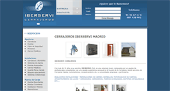 Desktop Screenshot of cerrajerosiberservi.com